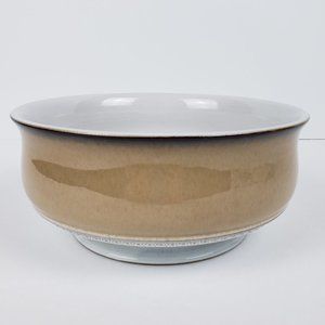 Vintage Denby Seville 8.5” Footed Round Veg. Bowl